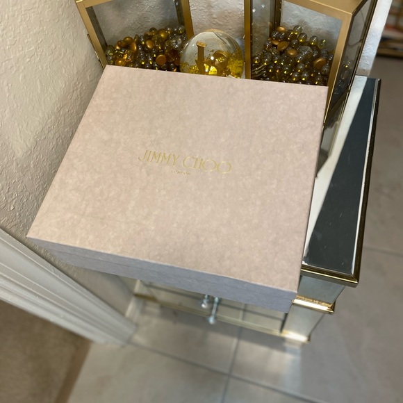 Jimmy Choo Gold Wedge Espadrilles - Picture 2 of 6